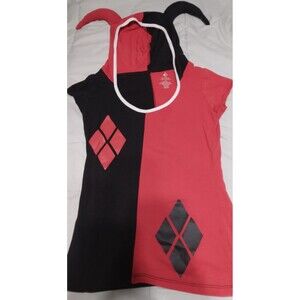 Harley Quinn Custom Top only girls Size Medium